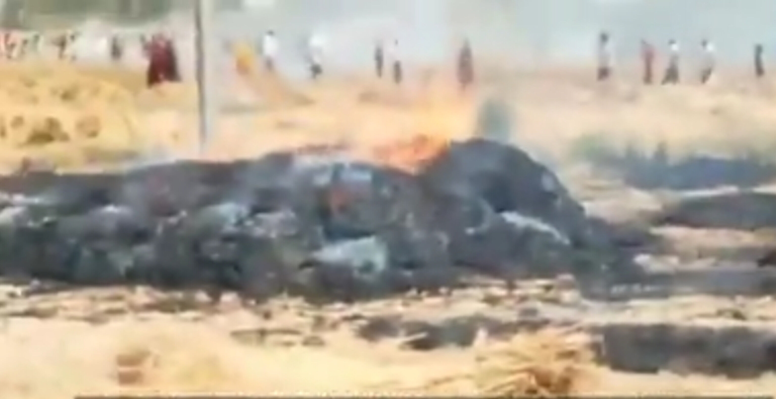 एटा में भीषण आग, 21 बीघा गेहूं की फसल जलकर राख, दमकल की मशक्कत के बाद काबू पाया गया आग पर